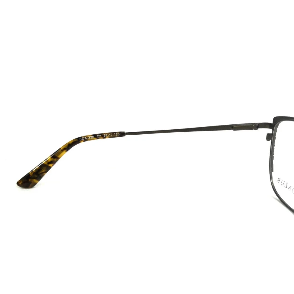 Cote D'azur Eyeglasses Frames CDA-330 C2 Brown Cat Eye Full Rim 52-17-135